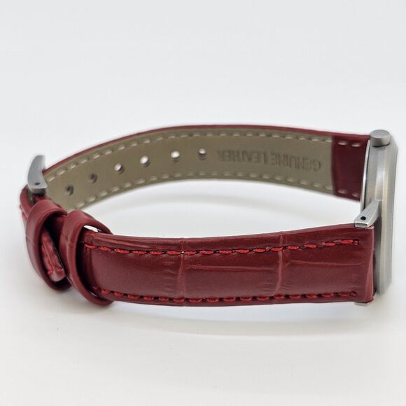 Calvin Klein Women\'s Watch 31MM Swiss‎ Made New Red Leather Bands New Battery main image 7